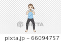 Side kick squat/front view/video 66094757