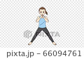 Side squat / front / video 66094761