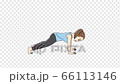 Mountain climber / side view / video 66113146