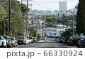 Los angeles, cityscape, overlooking, palm trees, 4k, wide 66330924