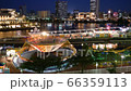 Timelapse Yokohama amusement park and night view 66359113
