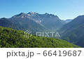 初夏の穂高連峰と大正池 66419687