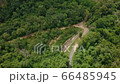 Aerial view of white pagoda at Wat Tham Klong phen temple in Thailand 66485945