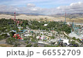 Six Flags Magic Mountain theme park in Valencia, Santa Clarita, aerial view 66552709