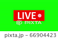 Live Stream sign. Red symbol, button of live streaming, broadcasting, online stream emblem. Alpha channel. For tv, shows and social media live performances 66904423