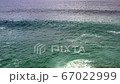 Pacific Ocean Waves Breaking on Sandy Beach of Cabo San Lucas, Baja, Mexico 67022999