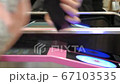 People pass through the automatic metro fare point in Tokyo, Japan 67103535