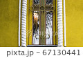Vertical panorama of the facade of the old Orthodox church 67130441
