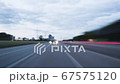 A ride on German highway - time lapse 67575120