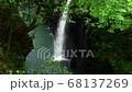 Manai Falls and fresh greenery in Takachiho Gorge 68137269