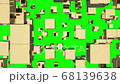 A gold cube that peels off and comes towards you 68139638