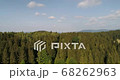 Beautiful View of Forest and Fields Aerial 68262963