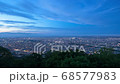Evening view of Sapporo from Mt.Moiwa-night view timelapse 68577983