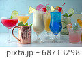 variety of summer cocktail image 68713298