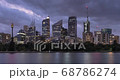 Timelapse of a Sunset over Sydney CBD from the Royal Botanic Garden, Australia 68786274