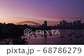 Timelapse of a sunrise over Sydney CBD and Harbour Bridge, Australia 68786279