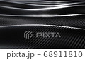 Carbon black wave texture pattern background loop 68911810