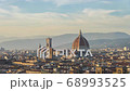 Duomo of Florence with sunset in Tuscany, Italy. 68993525