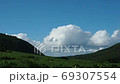 大分縣九州山脈山脈的葡萄藤上看到的雲 69307554