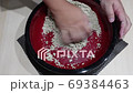 少量の手打ちそば動画 69384463