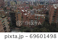 Aerial View of Residential Downtown District in Bogota, Colombia. City Panorama 69601498