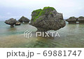 Ogami Island coast, strange stones 69881747
