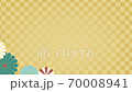 New Year image video Japanese pattern 70008941