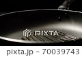 Chief pouring cooking oil on the frying pan 70039743