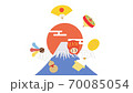 New Year's card video lucky charm 70085054