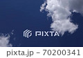 Timelapse fluffy clouds on clear blue sky Timelapse fluffy clouds on clear blue sky 70200341