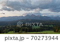 Time lapse view of morning dawn over Belianske Tatras mountains from Lapszanka, Poland 70273944
