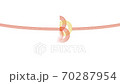 Mizuhiki New Year's card 70287954