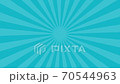 集中線  右回転 青04 70544963