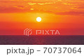 dramatic sunset at the Black Sea, clean time-lapse 4k DCI 60fps footage 70737064