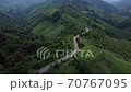 Green mountain road Road trips and nature 70767095