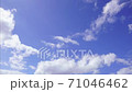 [時間流逝]藍天白云密布（4K） 71046462