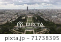 View of Torcadero from the Eiffel Tower 71738395