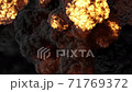explosion background overlay  71769372