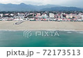 Amazing aerial view of Lido Di Camaiore on a spring morning, Tuscany 72173513