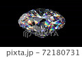 閃亮珠寶的3D視頻。 72180731