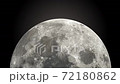 美麗的月亮的3DCG視頻。 72180862