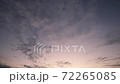 タイムラプス_夕景 72265085