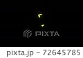 バチバチ輝く黄色の電撃エフェクトのイメージ素材 72645785