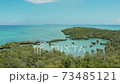 aerial view of the Tanzania Islands 73485121