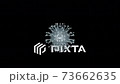 漂浮的3D日冕病毒的圖像 73662635