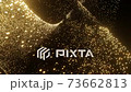 浮動閃光顆粒的無限循環背景材料 73662813
