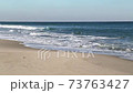 The empty sea and calm waves Atsumi Peninsula 73763427