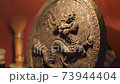Puck with Chinese dragon tea. Tea ceremony 73944404