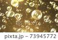 Soap bubble bubble gold background loop 73945772