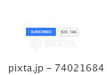 YouTube Subscribe Button. Alpha Matte Channel 74021684